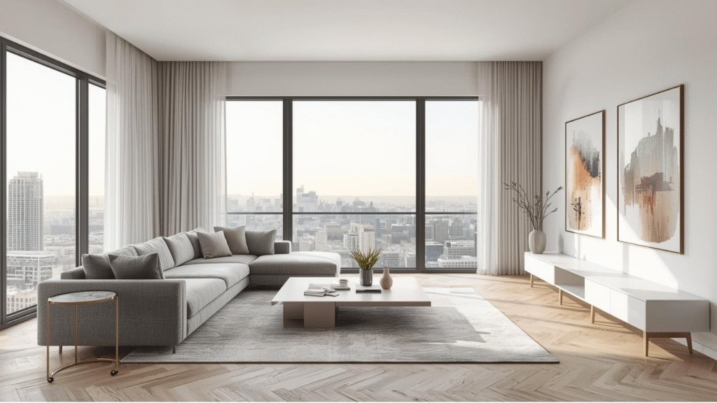 Luxury living room design