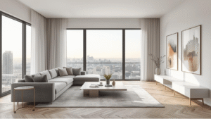 Luxury living room design