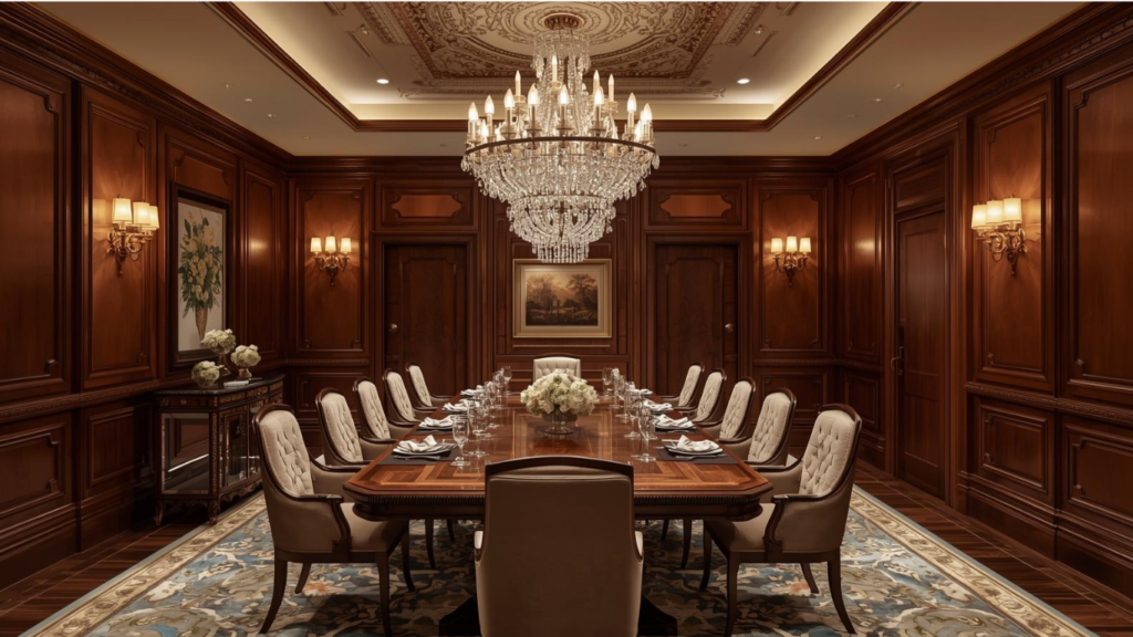 custom dining room interior