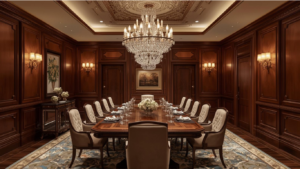 custom dining room interior